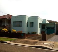 A home with such simple lines it could have been poured into a single mold.